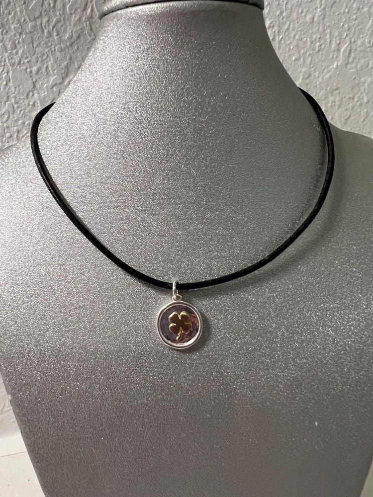 Shamrock St. Patricks Necklace