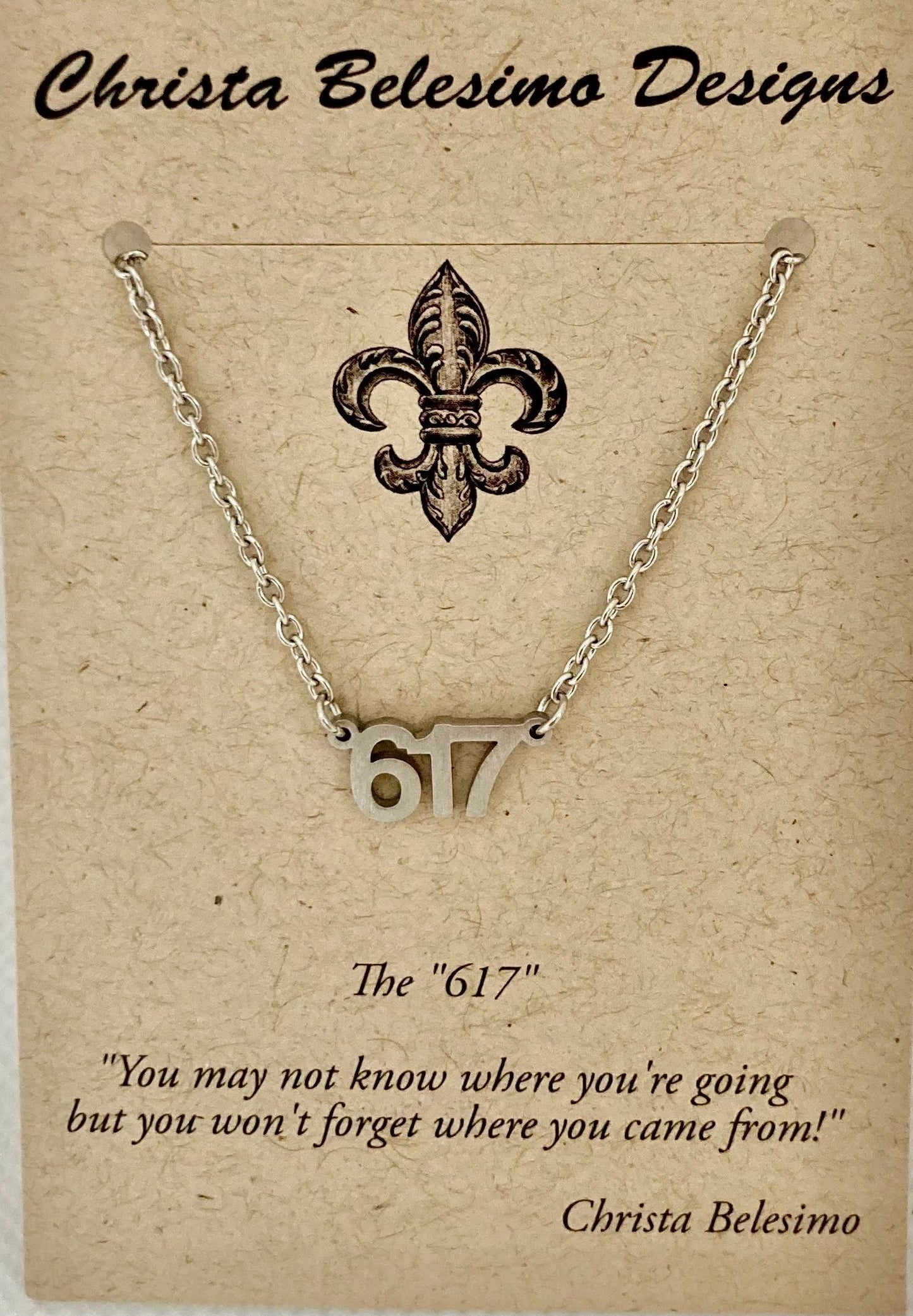 The "617" Necklace