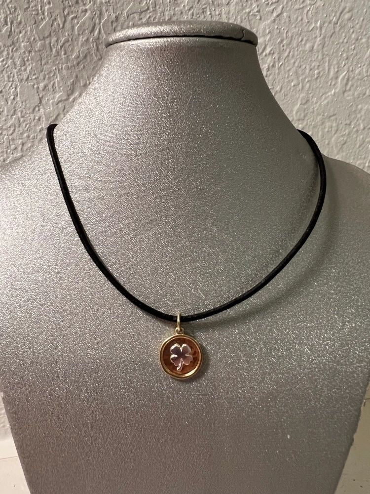 Shamrock St. Patricks Necklace