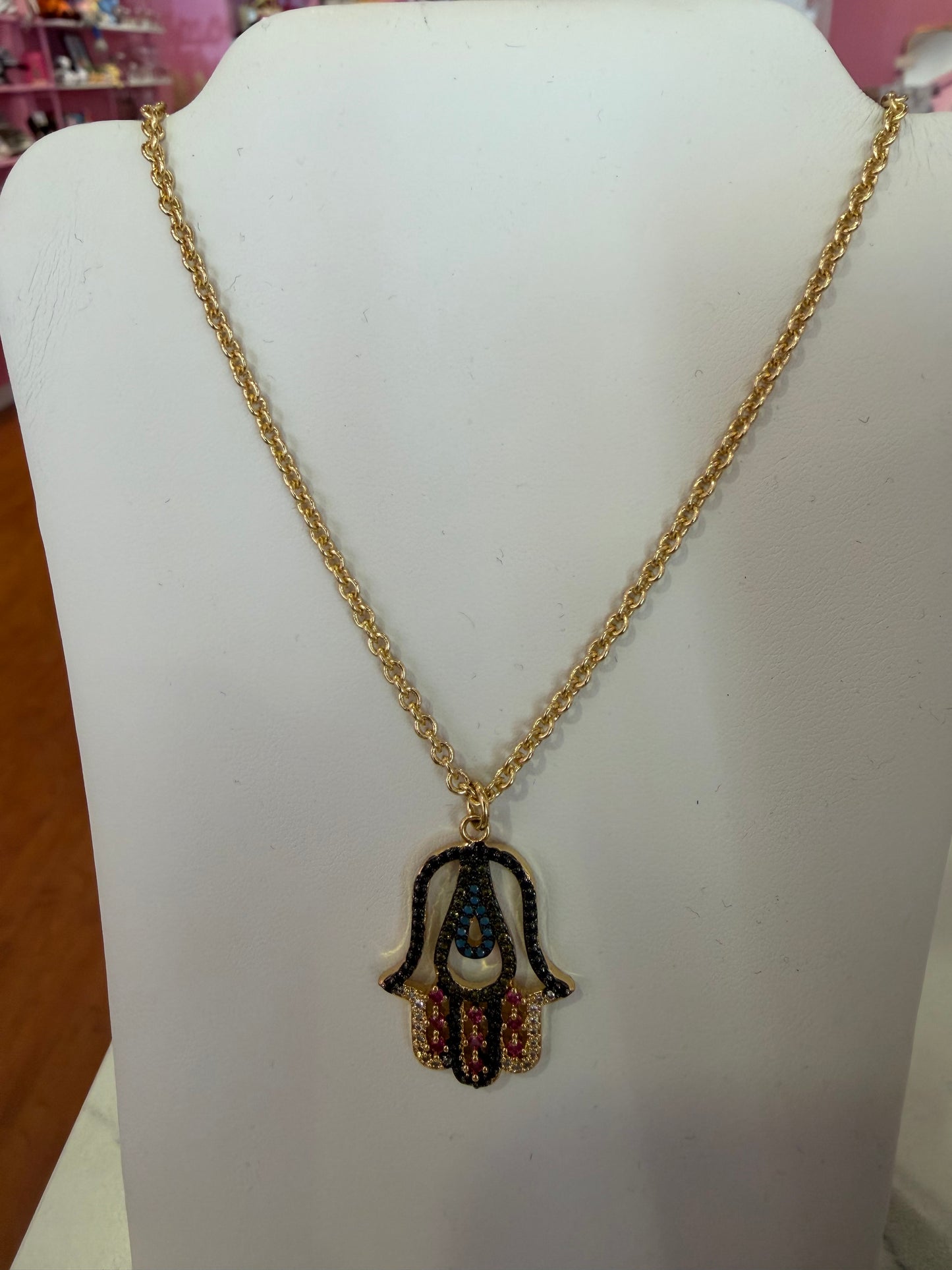 Hamsa Necklace