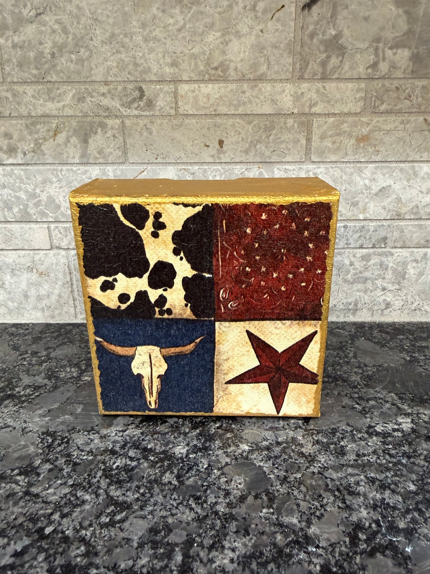 Texas,Cowboy Block Picture