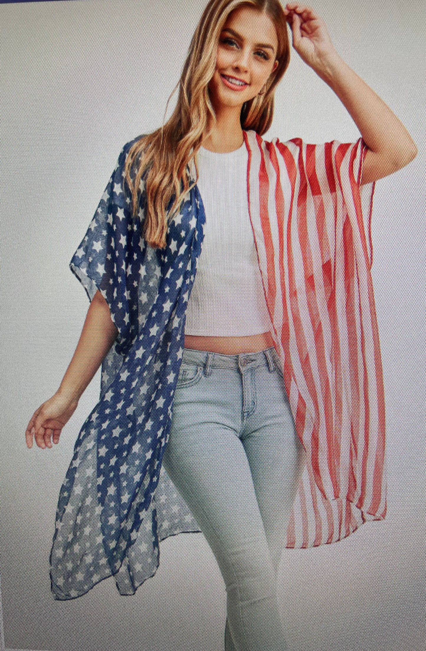 Stars and Stripes Kimono