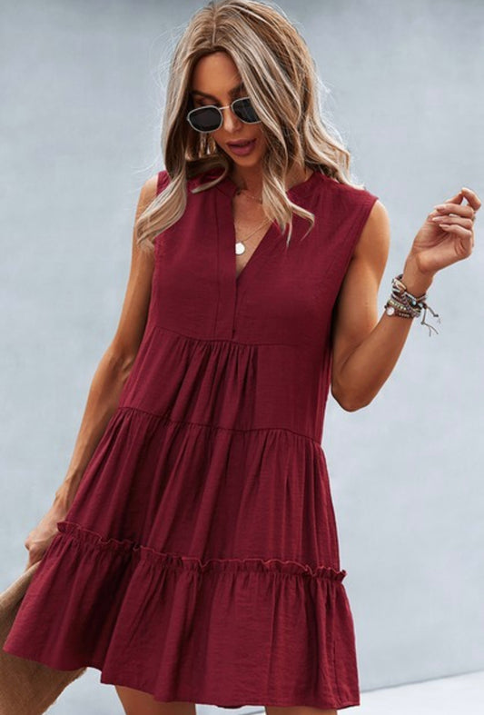 Sleeveless Shift Dress