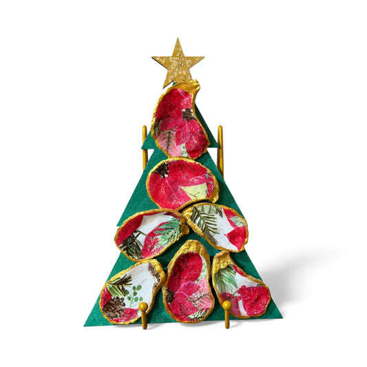 Oyster Shell Christmas Tree