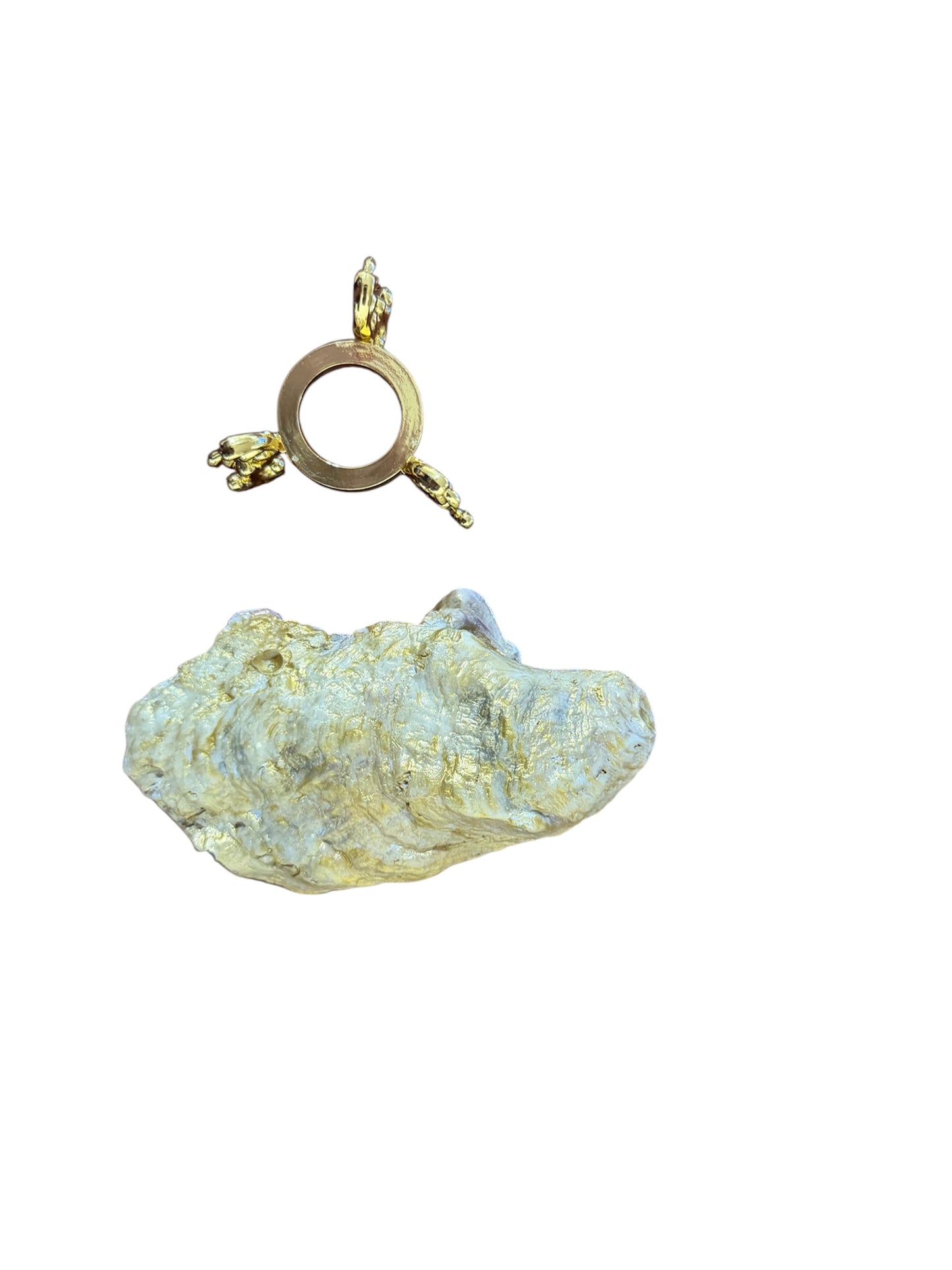 Multifaceted Oyster shell Decor
