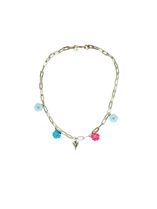 Flower Charm Necklace